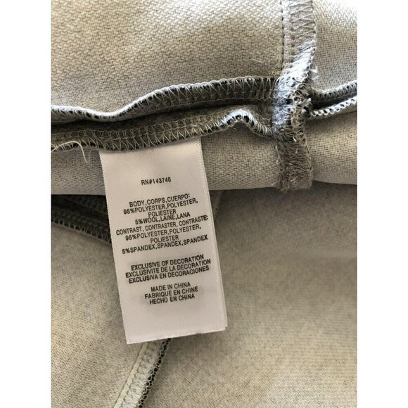 Nasty Gal Women's Gray Like It Ruffle High waisted Bodycon Skirt Size M - Picture 9 of 12